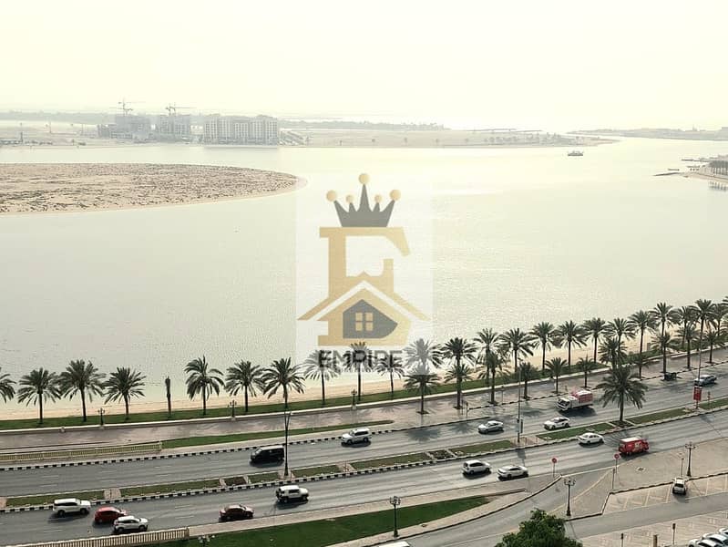 Ac free Open View Sea View Specious bright Apartment With Master bedroom Wardrobe Balcony With Gym pool free Main Street building Family building