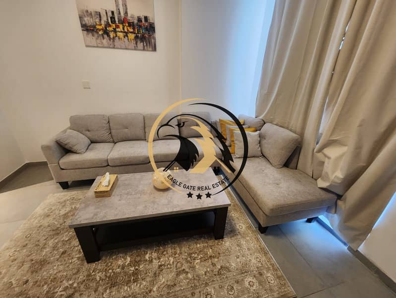 Luxury Furnished 1BHK | Boulevard Living | Prime Location | 70K | 4 to 6 Cheque