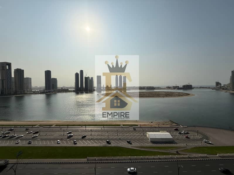 Bright apartment with full sea view to balcony chiller free gym and pool