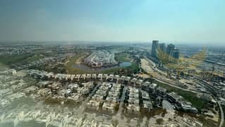 إطلالة بانورامية على ملعب الجولف | شقة غرفة نوم واحدة واسعة | شبه مفروشة | عائد استثماري مرتفع | السعر قابل للتفاوض