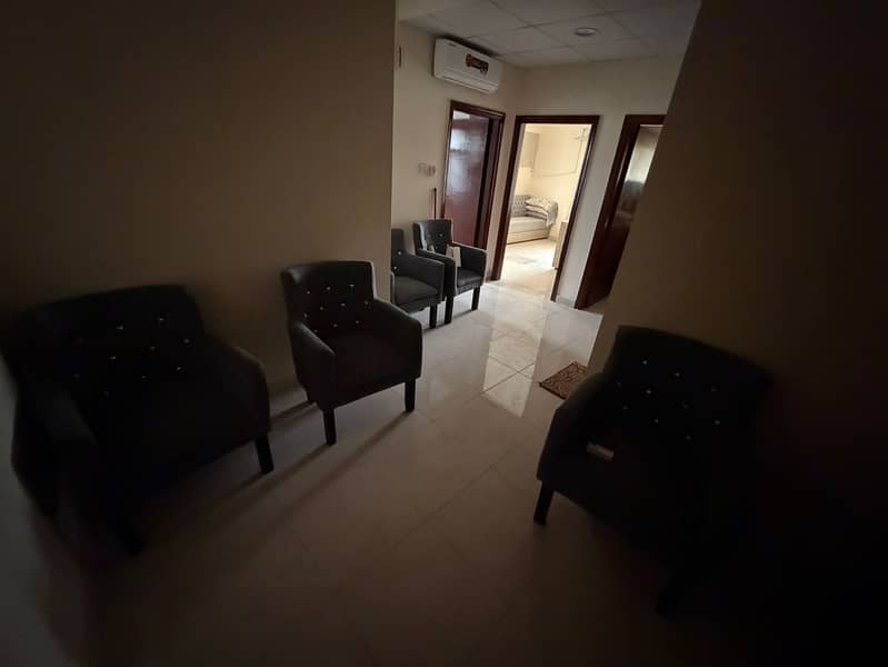 Furnished 2-Bedroom Apartment for Annual Rent – Ajman Corniche at a Very Special Price