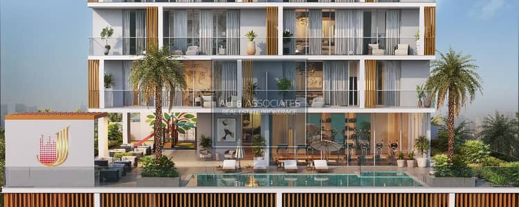 1 Bedroom Flat for Sale in Al Furjan, Dubai - Facade. jpeg