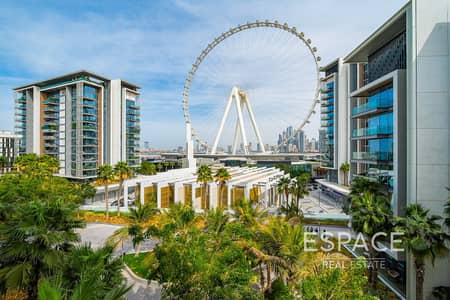 1 Bedroom Apartment for Rent in Bluewaters Island, Dubai - Vacant | Fully Upgraded | Ain Dubai View