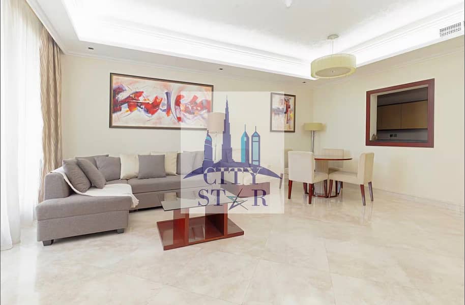 Spacious | Sea View | Fully Furnished |12 Cheques