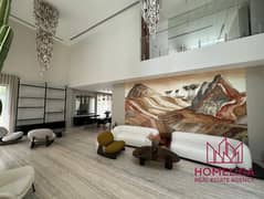 فيلا من 5 غرف نوم | مسبح خاص | إطلالة على برج العرب | أكاسيا أفينيوز