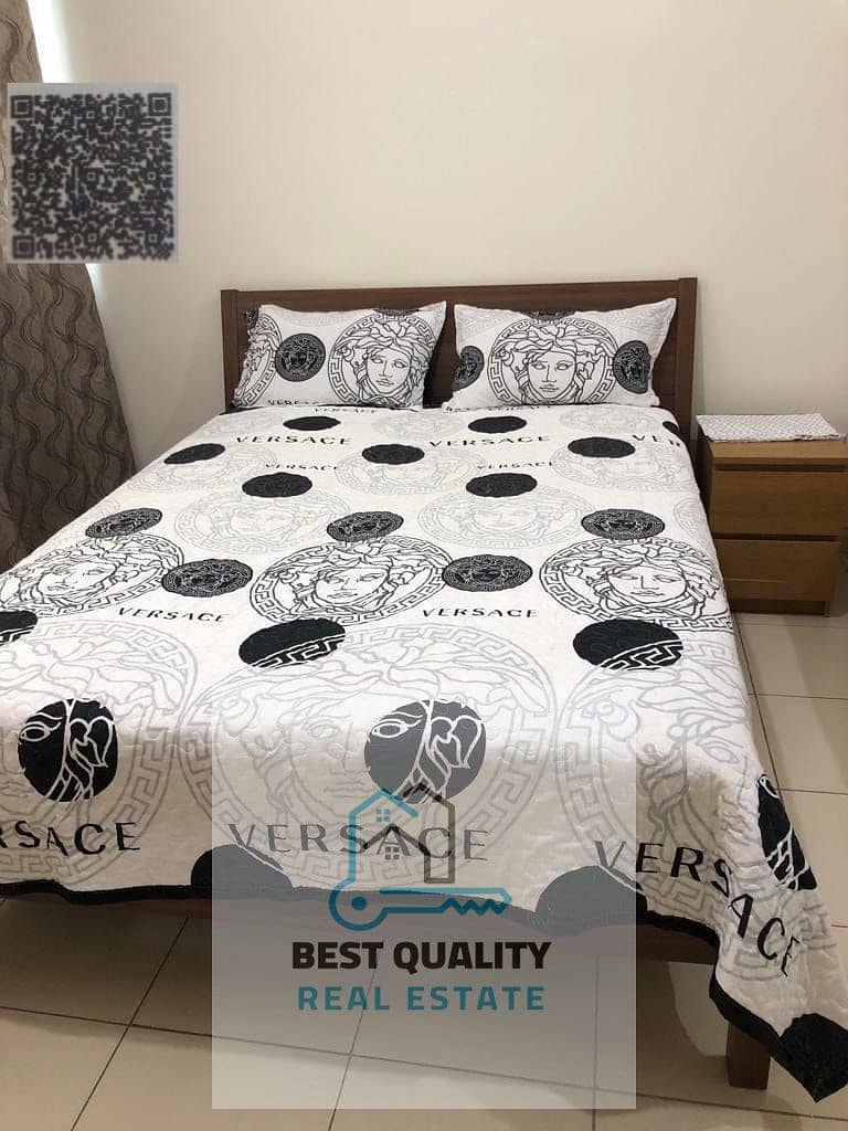 Stylish Furnished Studio for Monthly Rent – Ajman One Tower, Al Rashidiya 3