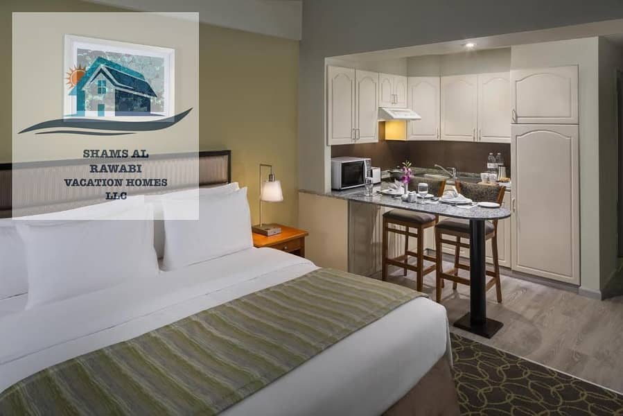 Eid offer ! Studio With Kitchen ! 4 Star Propertie ! Near Metro !!