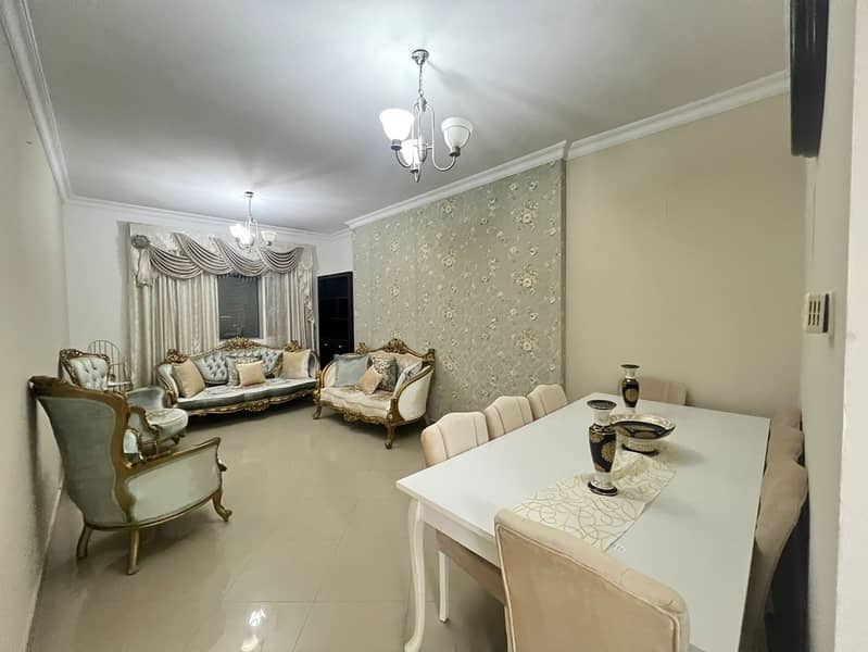 Al Taawun | Luxury 2BR+Hall | VIP | Free Parking, Gym & Pool | Fully Furnished | Premium Finishes | Second Occupancy | Built-in Wardrobes