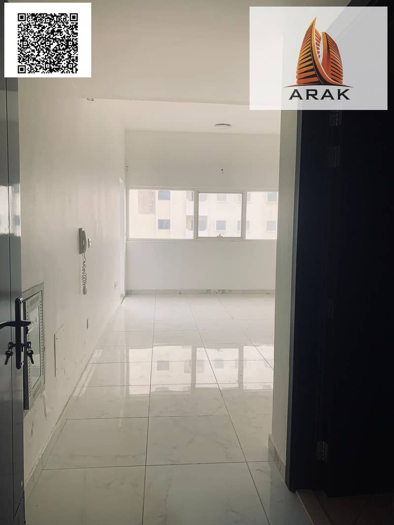 A cozy one bedroom apartment with a living room is available for annual rent in Al Nuaimiya 1, Ajman, located in Salem Al Shamsi Building in a conven
