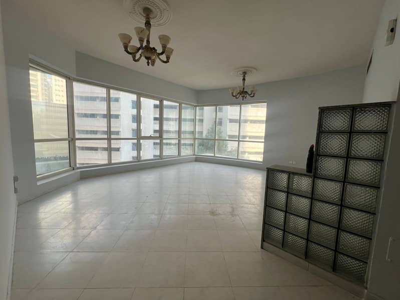 Luxury 1BHK master A/C free gym pool 1 month free premium finishing spacious layout prime location with easy access to Dubai