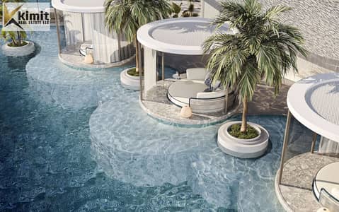 1 Camera Appartamento in Vendita a Al Raudah, Umm Al Quwain - Pool Cabanas 2. jpg