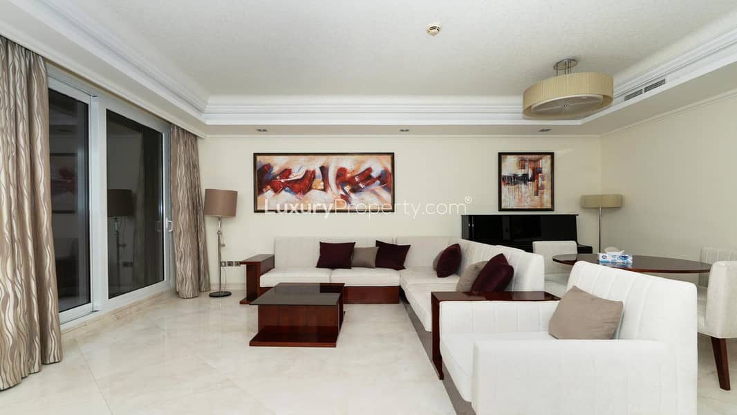 Vacant | Newly furnished | Private beach access