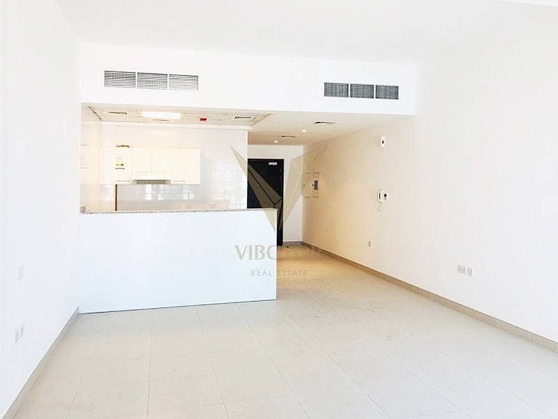 Spacious Studio + Balcony | Community View