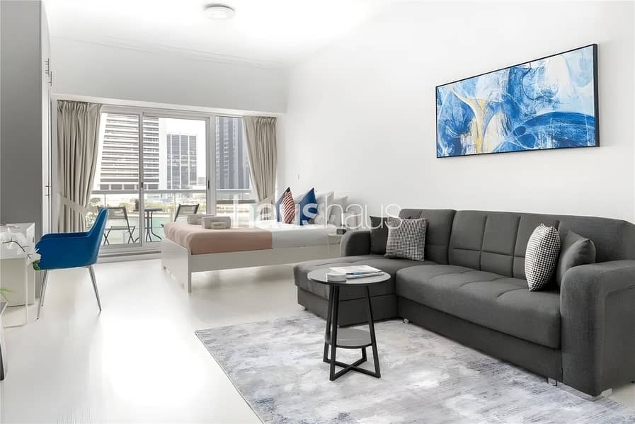 Lake View | Metro | Spacious Studio | Upgraded