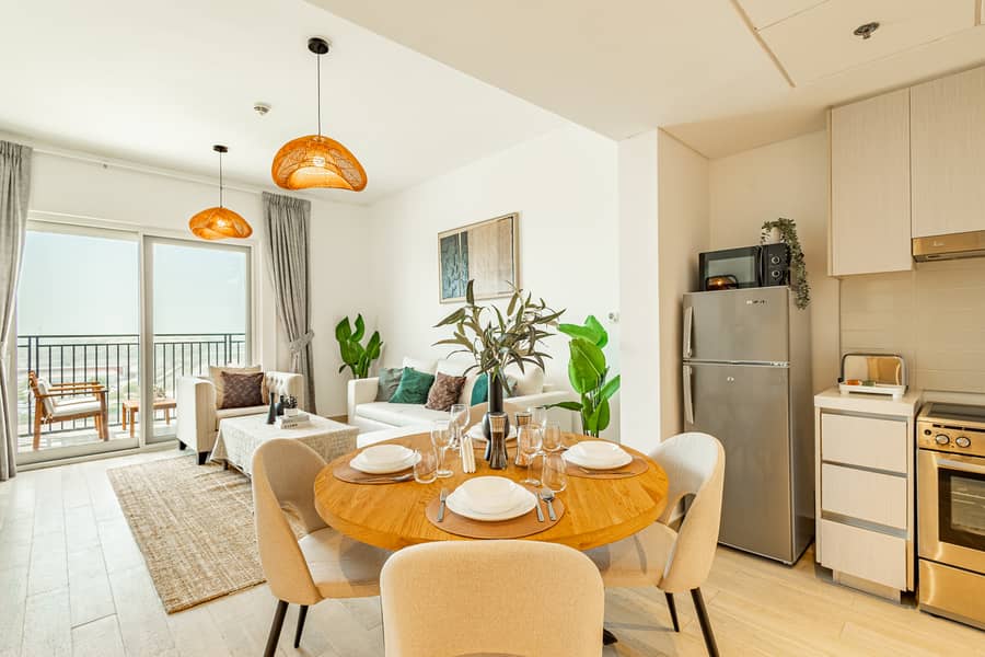 1BR Fully Furnished | Utilities Included | Near Sea world | Yas Marina Circuit