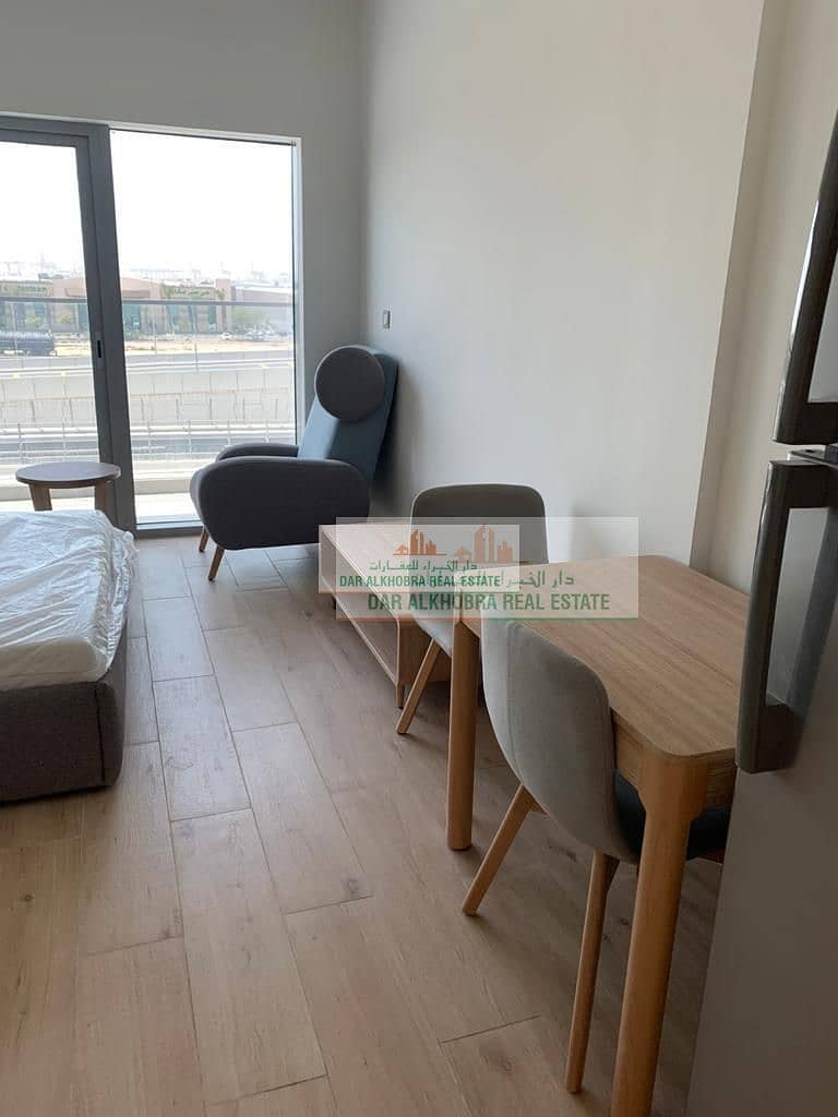 Modern Studio | Azizi Aura | Balcony | Road View