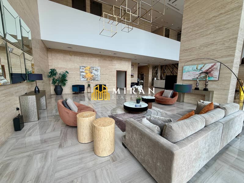 Top Floor Studio with Balcony & Skyline Views | Fully Furnished