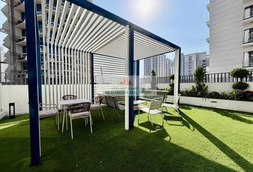 1BR Apartment | The East Crest JVC | Balcony & City View | Pool Access