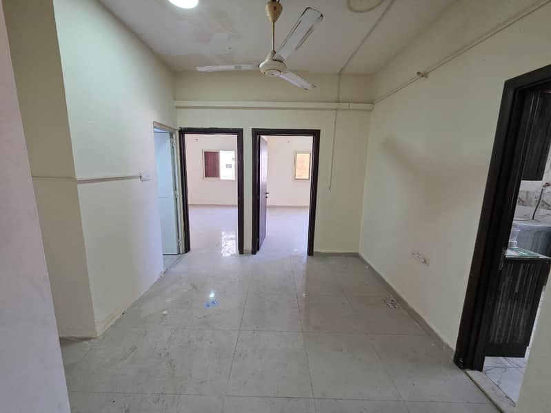 3 bedroom apartment with sea view for rent on Ajman Corniche AED 40K in 6 payments balcony sea view large space bright layout split AC prime location