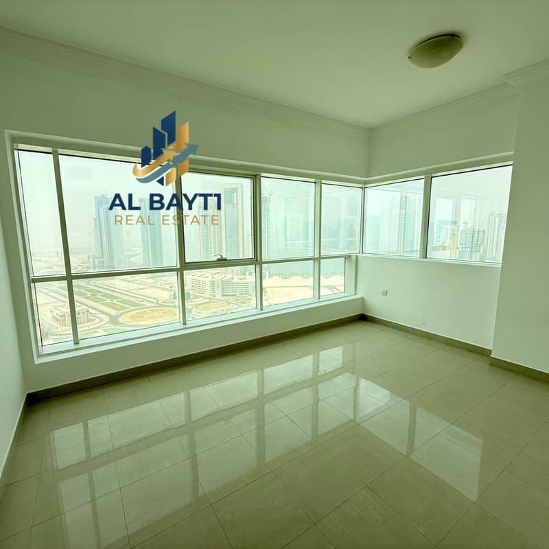 Lavish 3BHK apartment with SeaView Maids room Panoramic Windows Ready to move Family Building 15 days, Gym, Swimming Pool, Kids play area Free Near Dubai Exit Only 75k