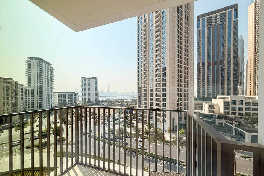 Burj View | Bright Vacant | Well Maintained