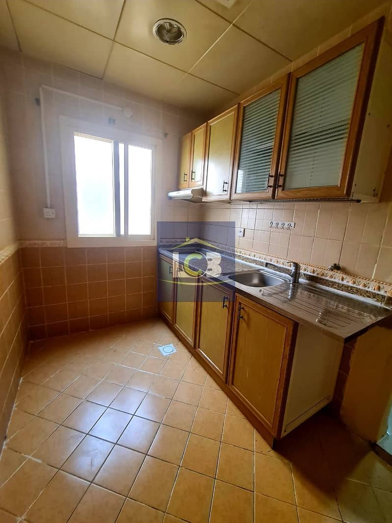 Spacious Studio for Rent with Specious Kitchen in Bain Al Jessrain, Near Maqtaa Mall