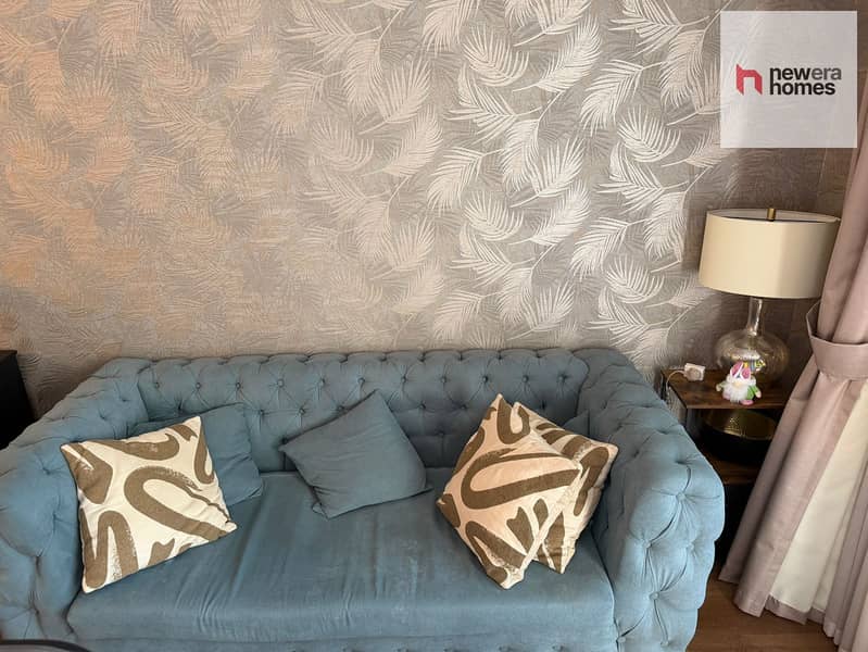 Elegant 3 beds | Fully Furnished | Pool View