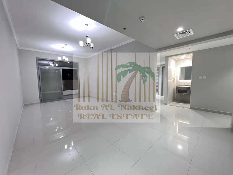 BRAND NEW 12 cheque payment Parking free HUGE SIZE 2bhk 3bath BALCONY MAIDROOM huge size specious open view near Cornish for more details contact us