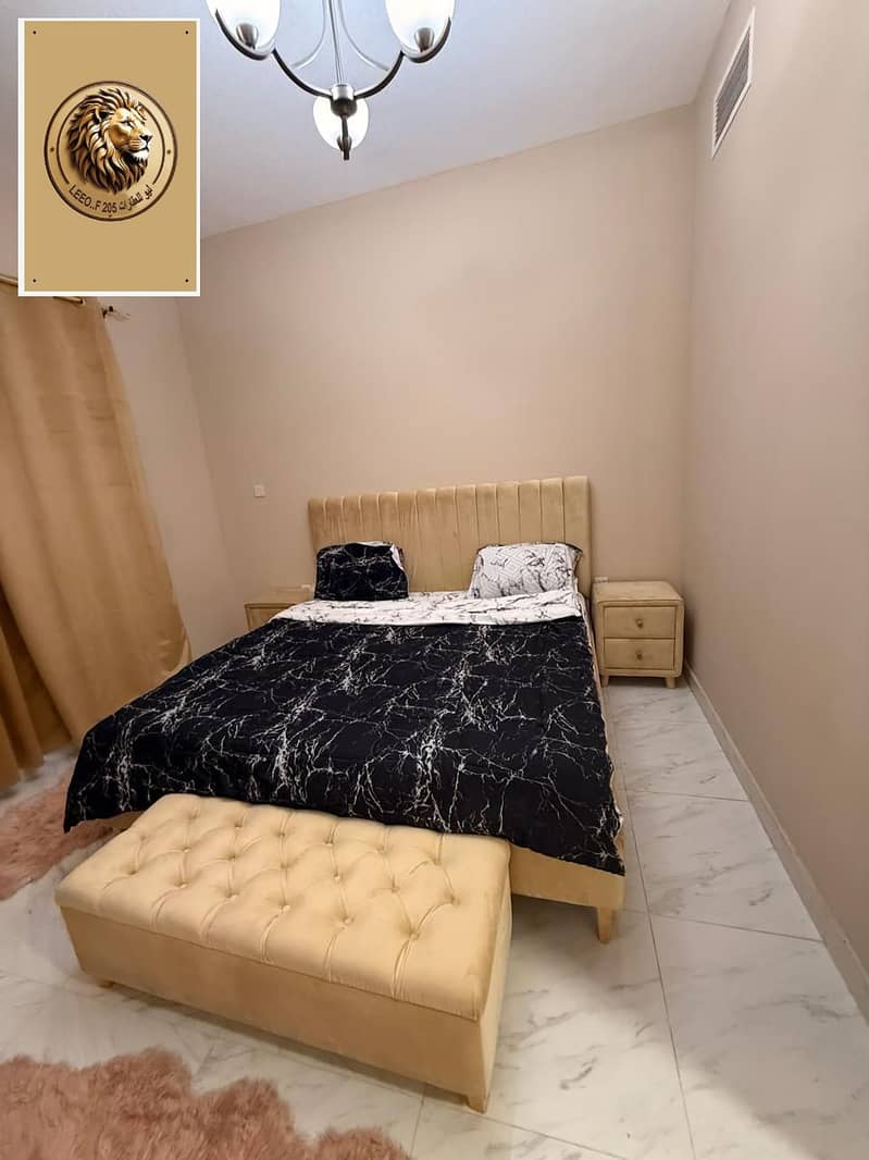 Furnished Apartment for Monthly Rent – Ajman Location: Al Rashidiya 3 Opposite Ajman One Towers (Tower 12) – On the main road Close to all ame