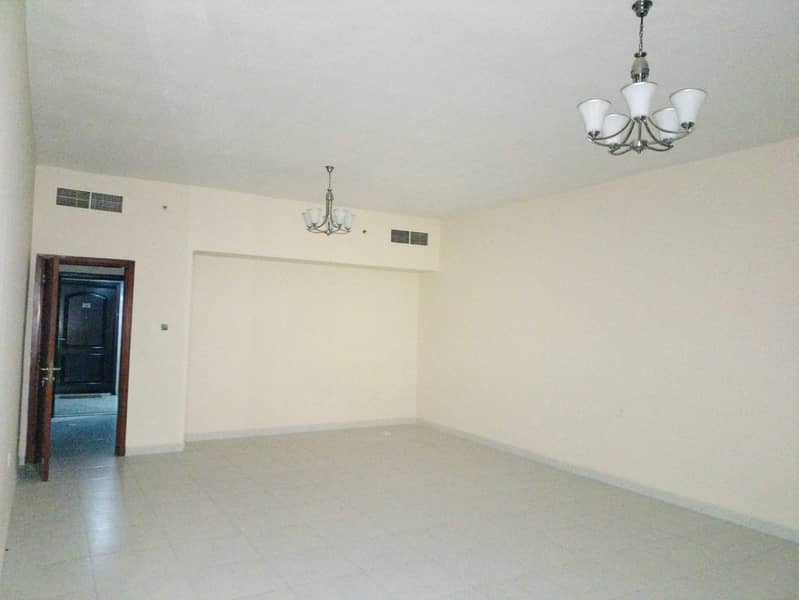 spacious and clean apartment is available for annual rent in Falcon Towers, Al Rashidiya