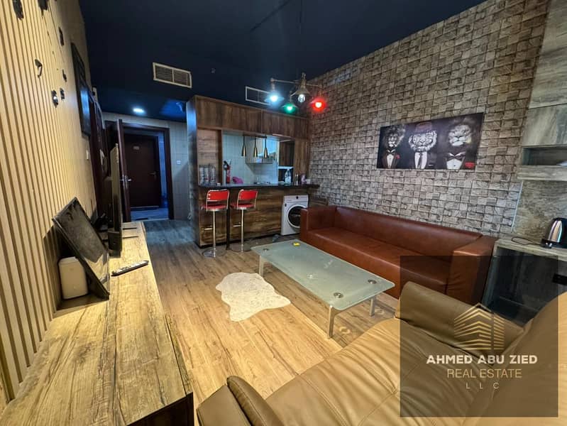 Furnished 1BHK Apartment for Annual Rent in City Tower, Ajman | Prime Location Opposite Grand Mall – Next to Safeer & Dana Mall – With Parking – 33K