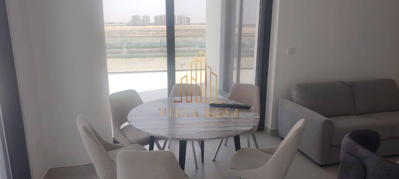 1BR Furnished Apartment | Huge Terrace | Open View | Ajmal Makan Waterfront