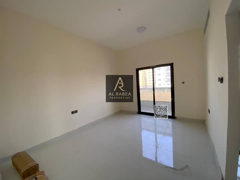 One-bedroom and living room, first occupant, in Al-Jurf 3, strategic location close to all basic services