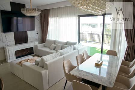 4 Bedroom Townhouse for Rent in DAMAC Lagoons, Dubai - Fully Furnished | Single-Row | Near Lagoon & Parks