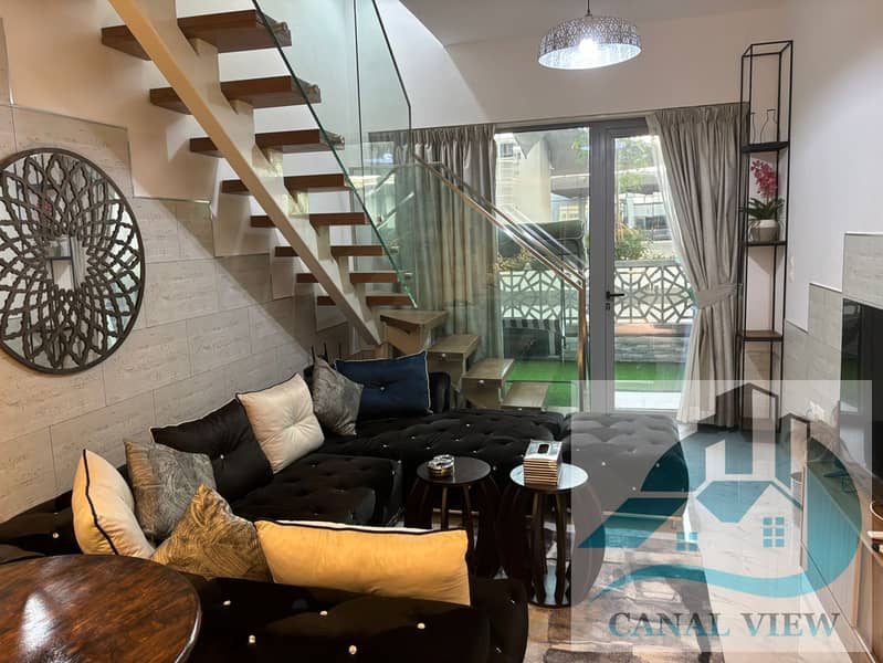 12 Payments | Hot Deal | 2BR Fully Furnished with Yard in Masdar City