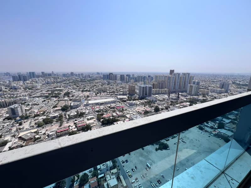 1 bedroom apartment _ Ajman Corniche Towers _ AED 39K _ 4 payments _ 1 bathroom _ prime location _ near beach