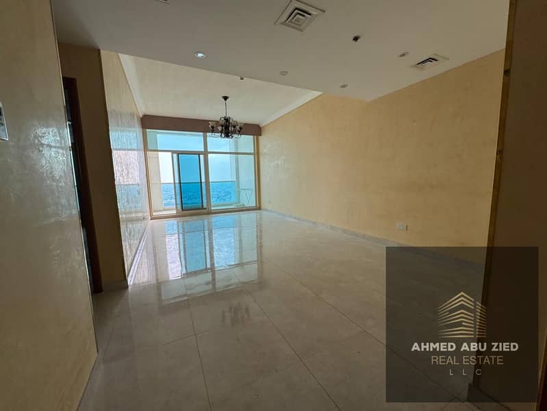 3BHK in Ajman One Towers | Balcony with sea view | Maid’s room | Laundry room | Built-in wardrobes | Parking | Garden | Gym and pool inside the tower