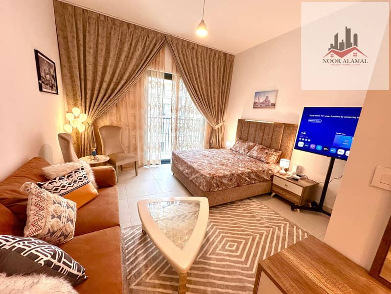 Sharjah Al Mamzar, Maryam Island, large studio with kitchen and bathroom