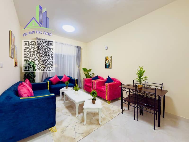 2BHK - monthly rent - all inclusive - furnished - clean furniture