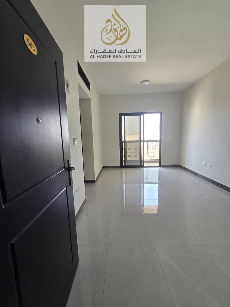 Hot Deal – Brand New 1BR Master Apartment in Al Jurf 3, Ajman | Spacious Layout, Balcony, Family Building Only