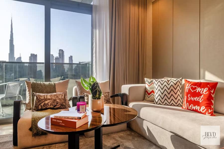 Spacious | Burj Khalifa View | Negotiable
