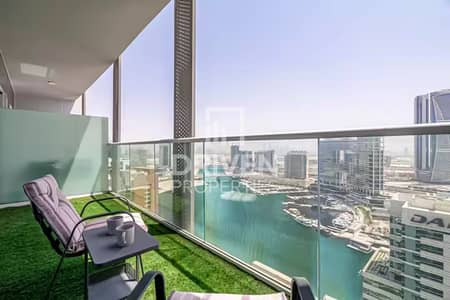 1 Bedroom Flat for Rent in Business Bay, Dubai - Amazing Canal View | Fully Furnished | High Floor