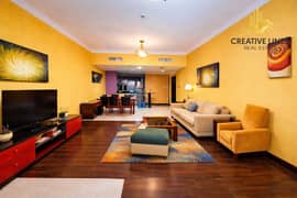 Fully furnished big 1bhk with chiller free / gym pool parking maintenance free