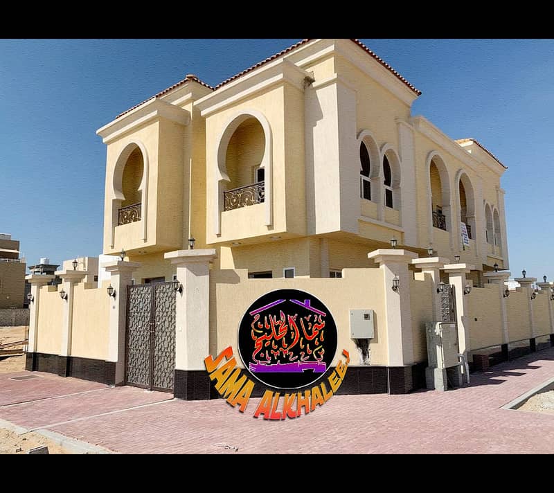 Fantastic villa for sale at an ideal price in Ajman- Super Delux finishing -freehold