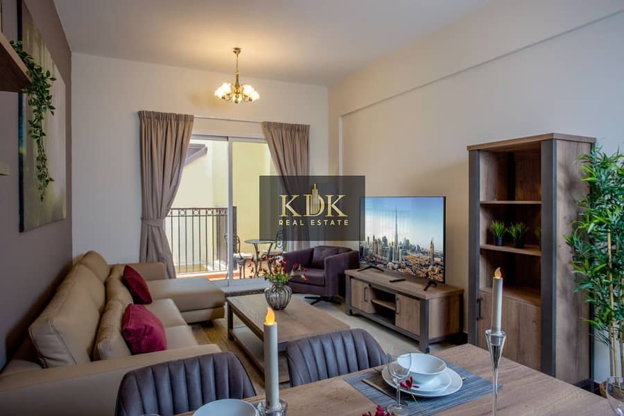 1-BR APARTMENT | FULLY FURNISHED | MODERN FINISHING