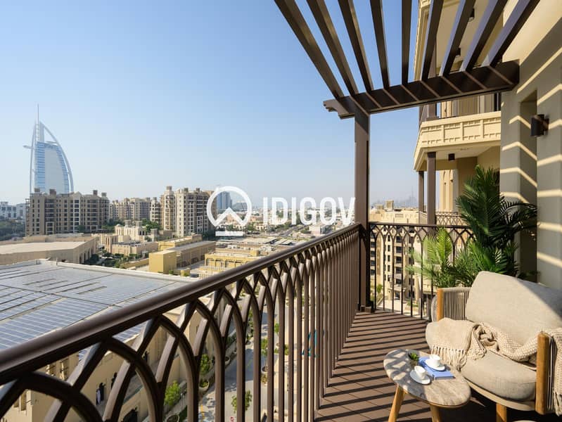 Burj Al Arab View | Vacant | Furnished Burj Al Arab View | Vacant | Furnished