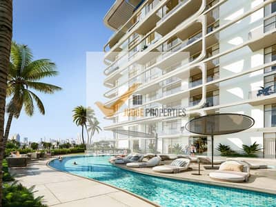 2 Bedroom Flat for Sale in Dubai Islands, Dubai - Render_Arka_Amenities_Podium Pool 1. jpg 2 Bedroom Flat for Sale in Dubai Islands, Dubai - Render_Arka_Amenities_Podium Pool 1. jpg