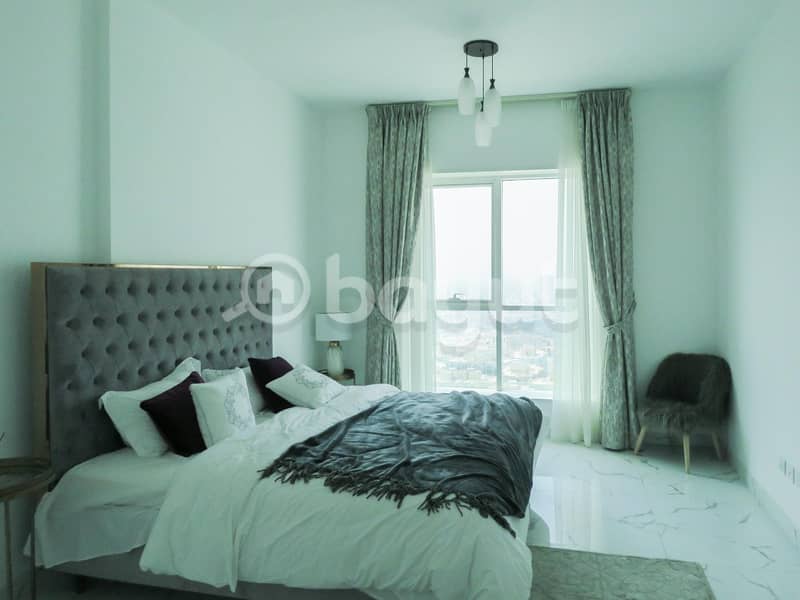 3 room and lounge with the latest tower in ajman down payment of 5 % immediate receipt