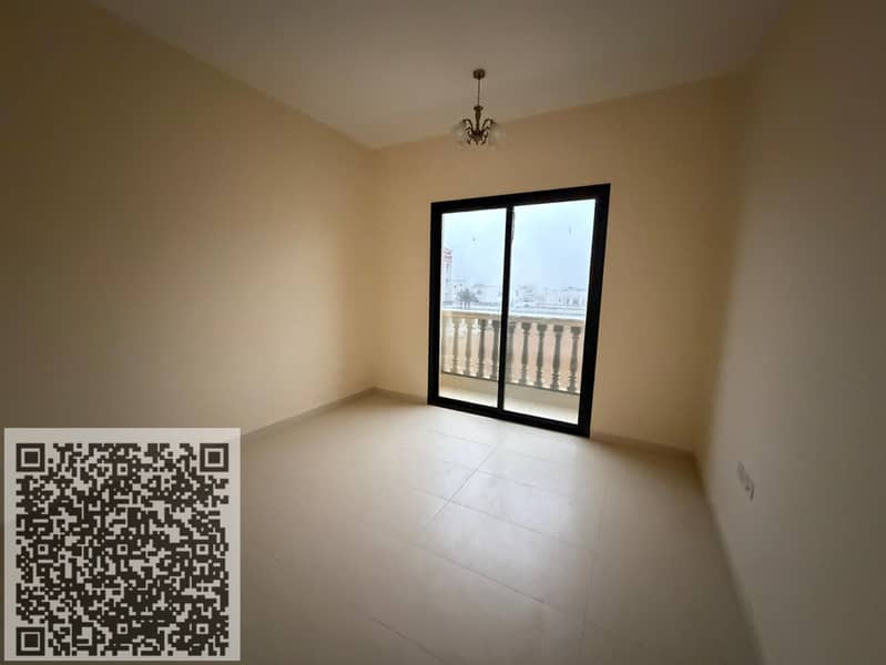 Apartment and living room for annual rent in Ajman Chamber area, new building, first occupancy