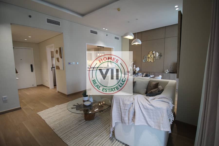 Upgraded 2BR+Maid room Furnished Apartment Marina.